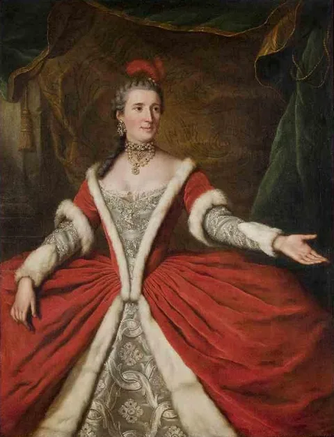 Donat Nonnotte, Portrait of Mademoiselle Dumesnil