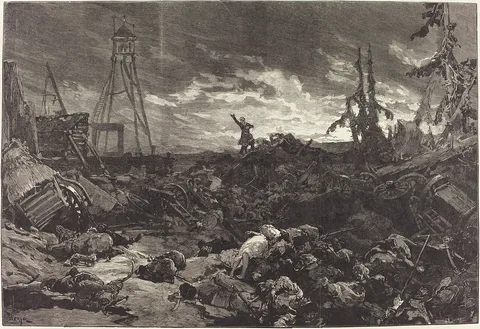 Daniel Vierge, Michel Strogoff au Théâtre du Chatelet