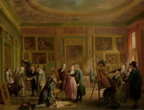 Adriaan de Lelie, The Art Gallery of Josephus Augustinus Brentano