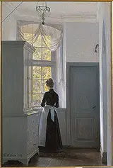 Georg Achen, The Dream Window in the Old Liselund Castle