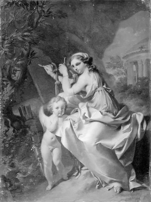 Carl Marcus Tuscher, Sappho and Cupid