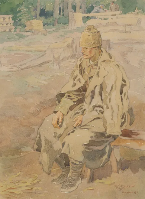Adolf Kašpar, Woodcutter from Magura