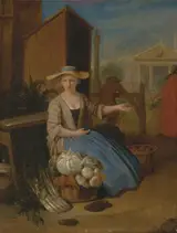 Peter Angellis, Vegetable Seller, Covent Garden