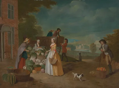 Peter Angellis, The Vegetable Seller