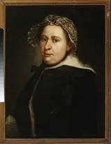 Augustyn Mirys, Portrait of Zuzanna Poltz née Link, wife of Daniel – court painter of Augustus III