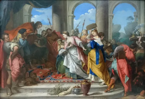 Nicolas Vleughels, Solomon and the Queen of Sheba