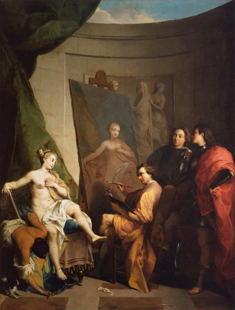 Nicolas Vleughels, Apelles Painting Campaspe