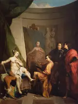 Nicolas Vleughels, Apelles Painting Campaspe