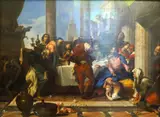 Nicolas Vleughels, The Banquet at Simon