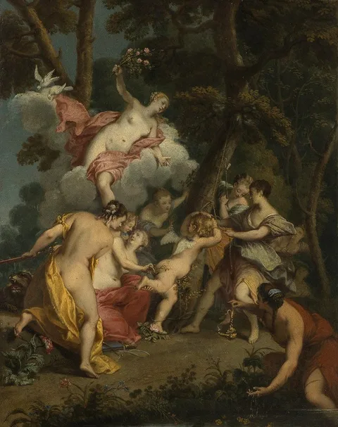 Nicolas Vleughels, The Punishment of Cupid