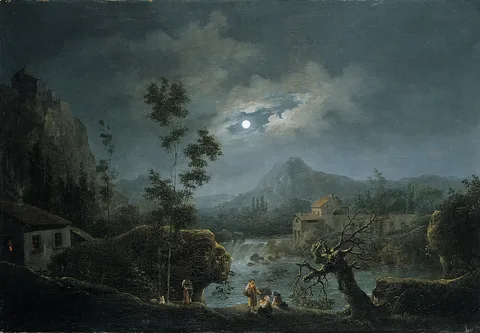 Jules-César-Denis van Loo, Moonlight scene