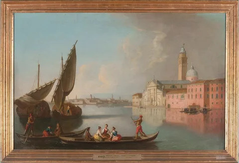 Johan Richter, View of Venice with San Giorgio Maggiore