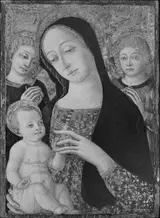 Guidoccio Cozzarelli, Virgin and Child with Two Angels
