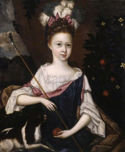 George Arnald, Miss Frances Bankes (1697 - 1709) as a Shepherdess