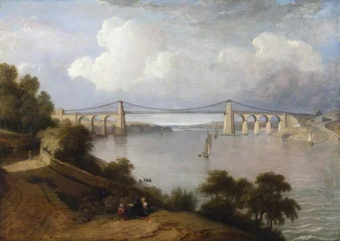 George Arnald, The Menai Bridge