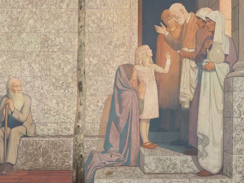 Frederick Cayley Robinson, Acts of Mercy