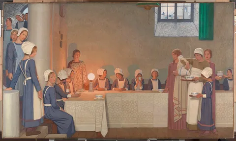 Frederick Cayley Robinson, Orphans