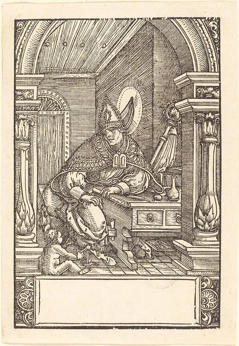 Hans Springinklee, Saint Augustine