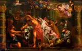 David Teniers III, The Eucharist overcoming pagan sacrifices