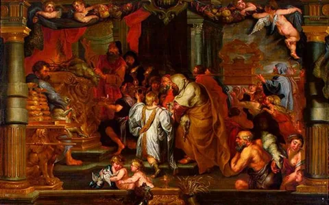 David Teniers III, The sacrifice of the Old Covenant