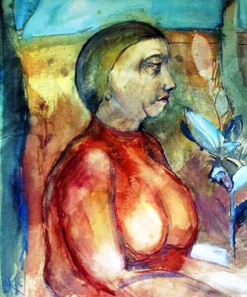 Herman Kruyder, Portrait of Jo Kruyder