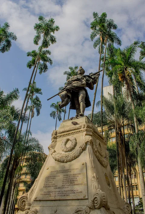 Raoul Verlet, Monument to Joaquín de Cayzedo and Cuero