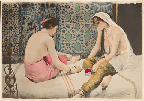 Paul Leroy, Joueuses d'Osselets