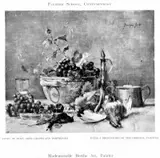 Berthe Art, Still Life of Grapes and Partridges