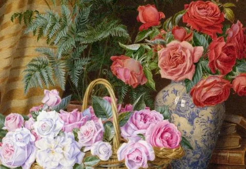 Marian Emma Chase, Roses by Marion Chase - Marion Chase