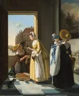 Maria Margaretha la Fargue, The shrimp seller