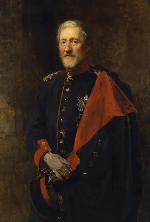 Gustav Richter, Portrait of the Infantry General Count von Blumenthal (unfinished)