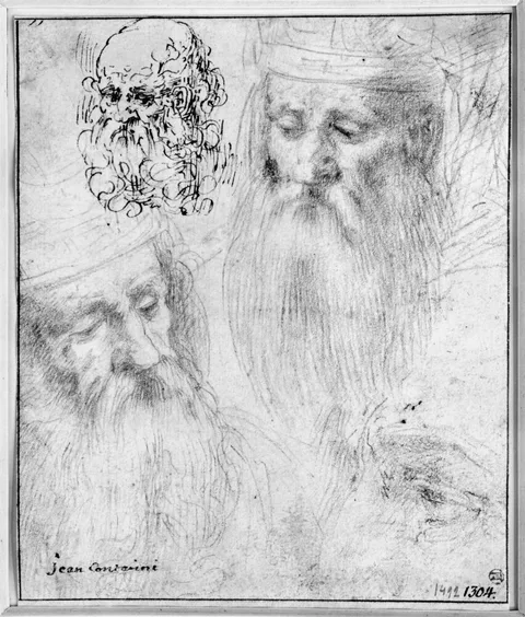 Giovanni Contarini, Three Studies of Old Men's Heads
