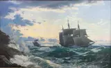 Carl Rasmussen, Skibe som morgenen efter en storm klarer landet for sig