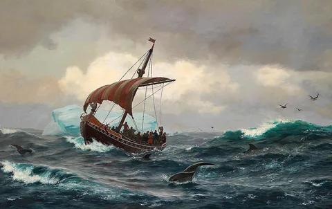 Carl Rasmussen, Summer in the Greenland coast circa year 1000
