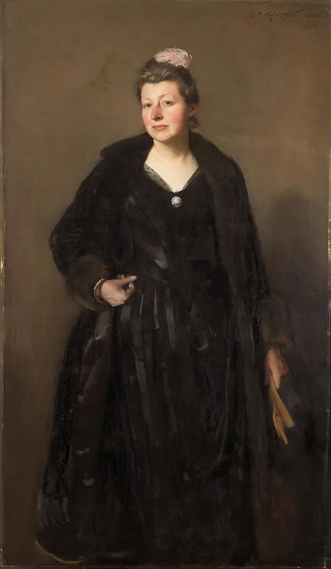 Charles Giron, Portrait of Mrs De Bast