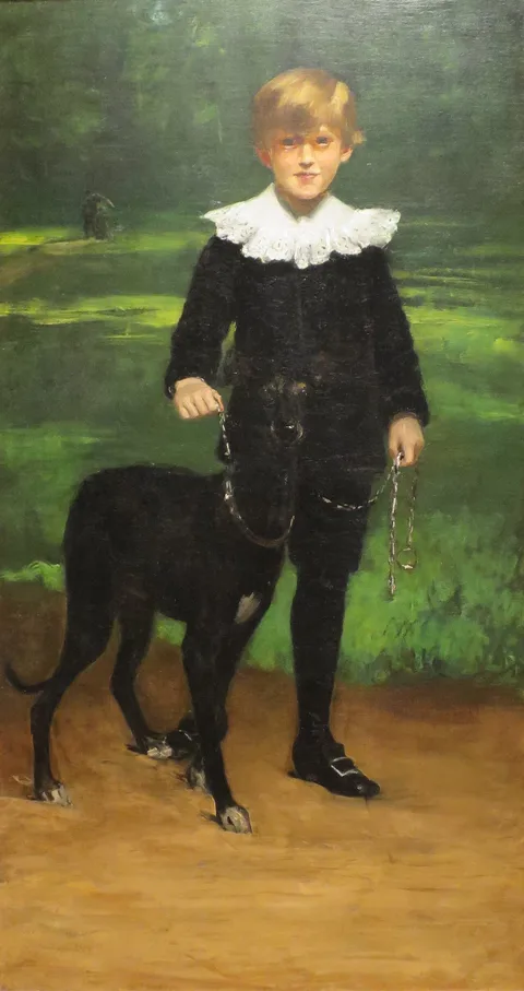 Dora Wheeler Keith, Boy with a Dog