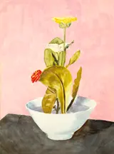 Morton Livingston Schamberg, Bowl of Flowers