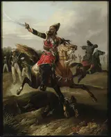 Tadeusz Brodowski, Circassian on horseback