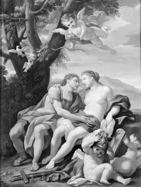 Hendrick Krock, Mars, Venus og Amor