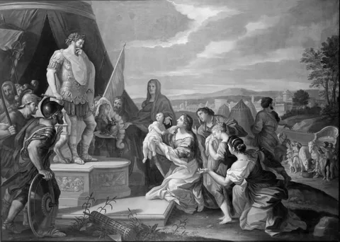 Hendrick Krock, Coriolan ved Roms belejring