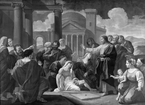 Hendrick Krock, Lazarus' opvækkelse