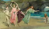 John Reinhard Weguelin, The Gardens of Adonis