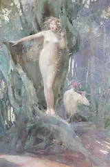 John Reinhard Weguelin, The Magic of Pan's Flute