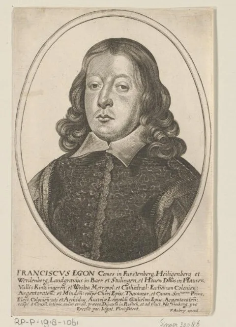 Anselm van Hulle, Portret van Franz Egon von Fürstenberg-Heiligenberg