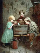 Edward Henry Corbould, At Play