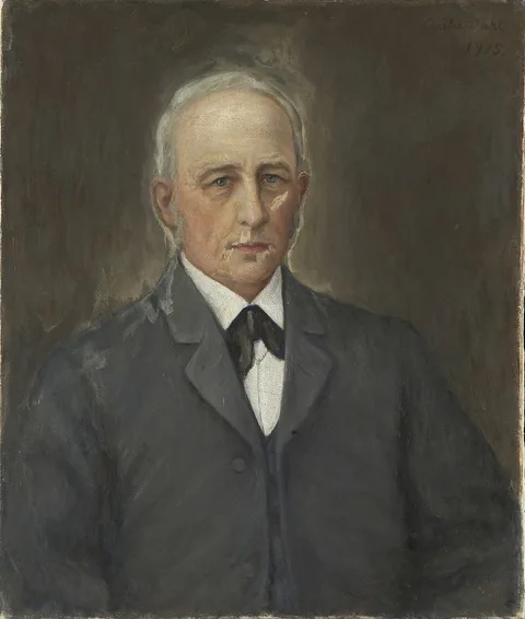 Cecilie Dahl, Portrait of Jakob Aall Bonnevie