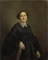 Moritz Calisch, Johanna Christina Beelenkamp (1820-90). Wife of Cornelis Outshoorn