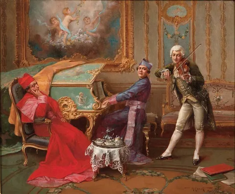 Albert Joseph Penot, A Duet for the Cardinal