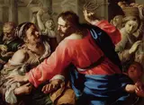 Bernardino Mei, Christ Cleansing the Temple