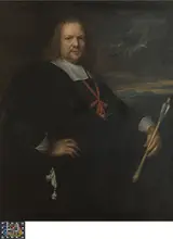 Jacob van Oost the Younger, Portrait of Leonard van Kerckhove, King of the Guild of St. George in Bruges